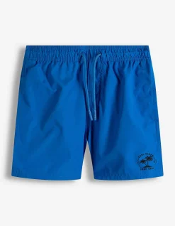 Badehose - einfarbig - blau