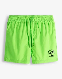 Badehose - einfarbig - grün