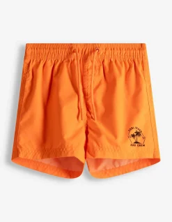 Badehose - einfarbig - orange