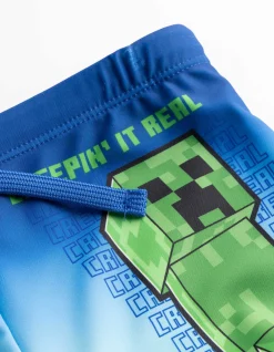 Badehose - Minecraft - dunkelblau