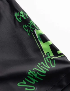 Badehose - Minecraft - schwarz