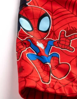 Badehose - Spiderman - rot