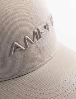 Basecap - Badge - beige