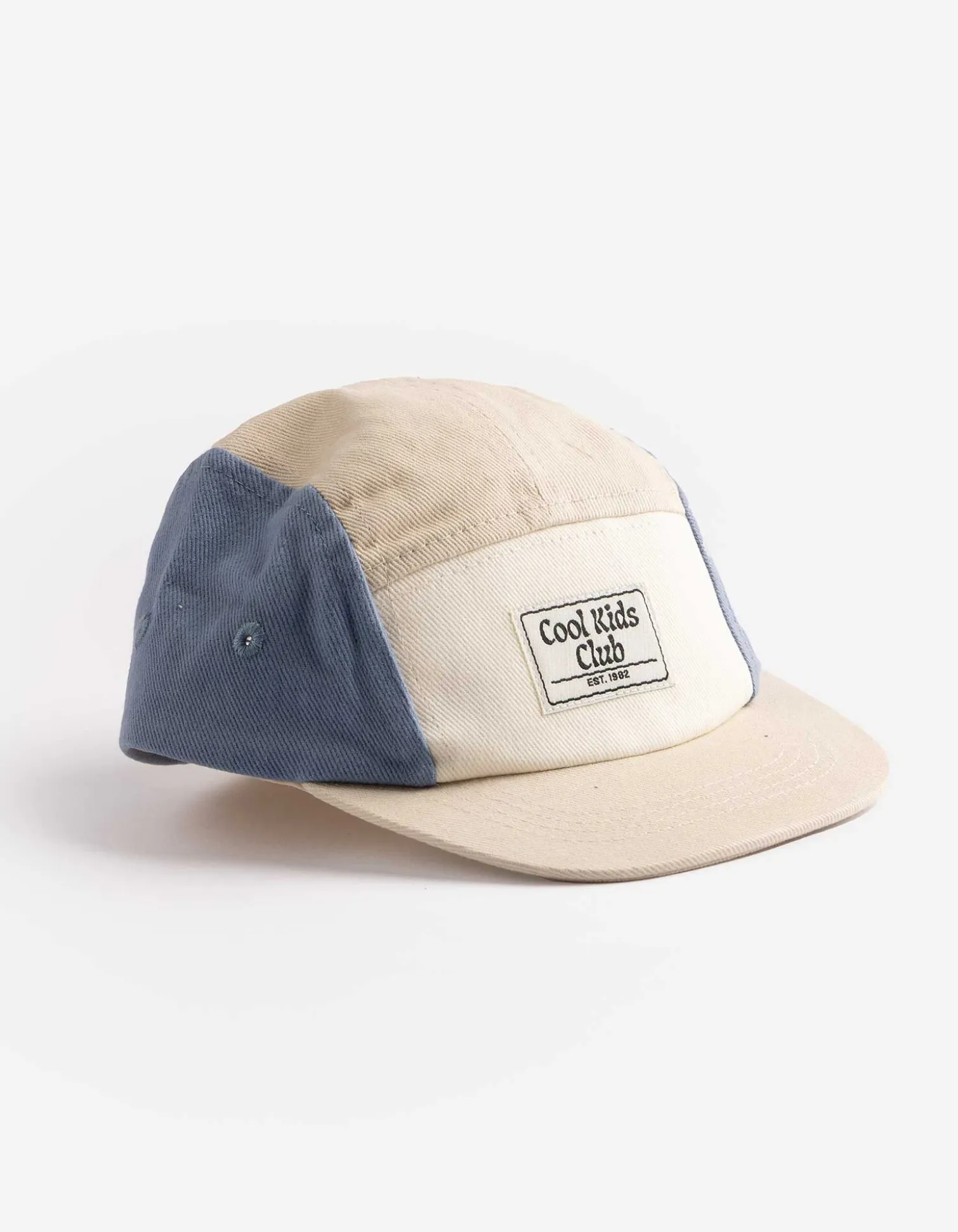 Basecap - Color-Blocking - beige