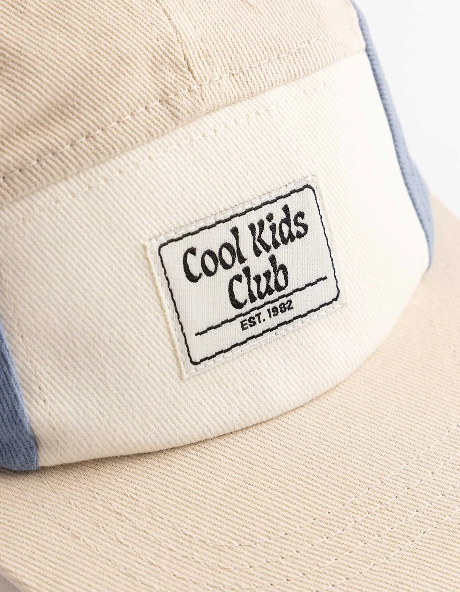 Basecap - Color-Blocking - beige