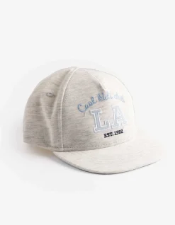 Basecap - Klettverschluss - hellgrau