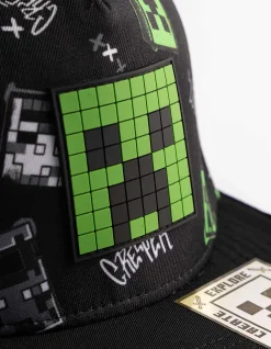 Basecap - Minecraft - schwarz