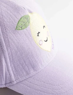 Basecap - Schleifenapplikation - lila