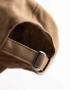 Basecap - Schriftzug - braun