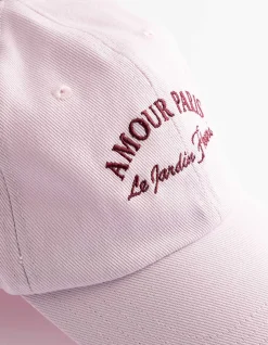 Basecap - Schriftzug - lila