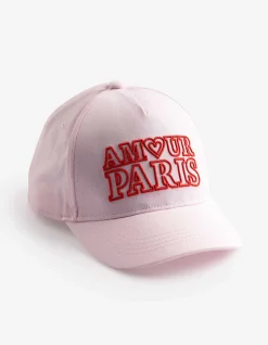 Basecap - Stickereien - rosa