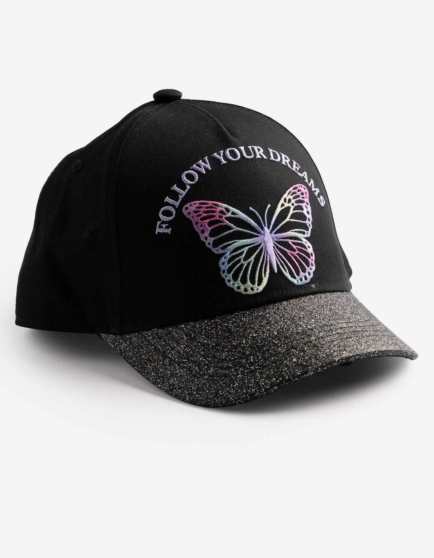 Basecap - Stickereien - schwarz