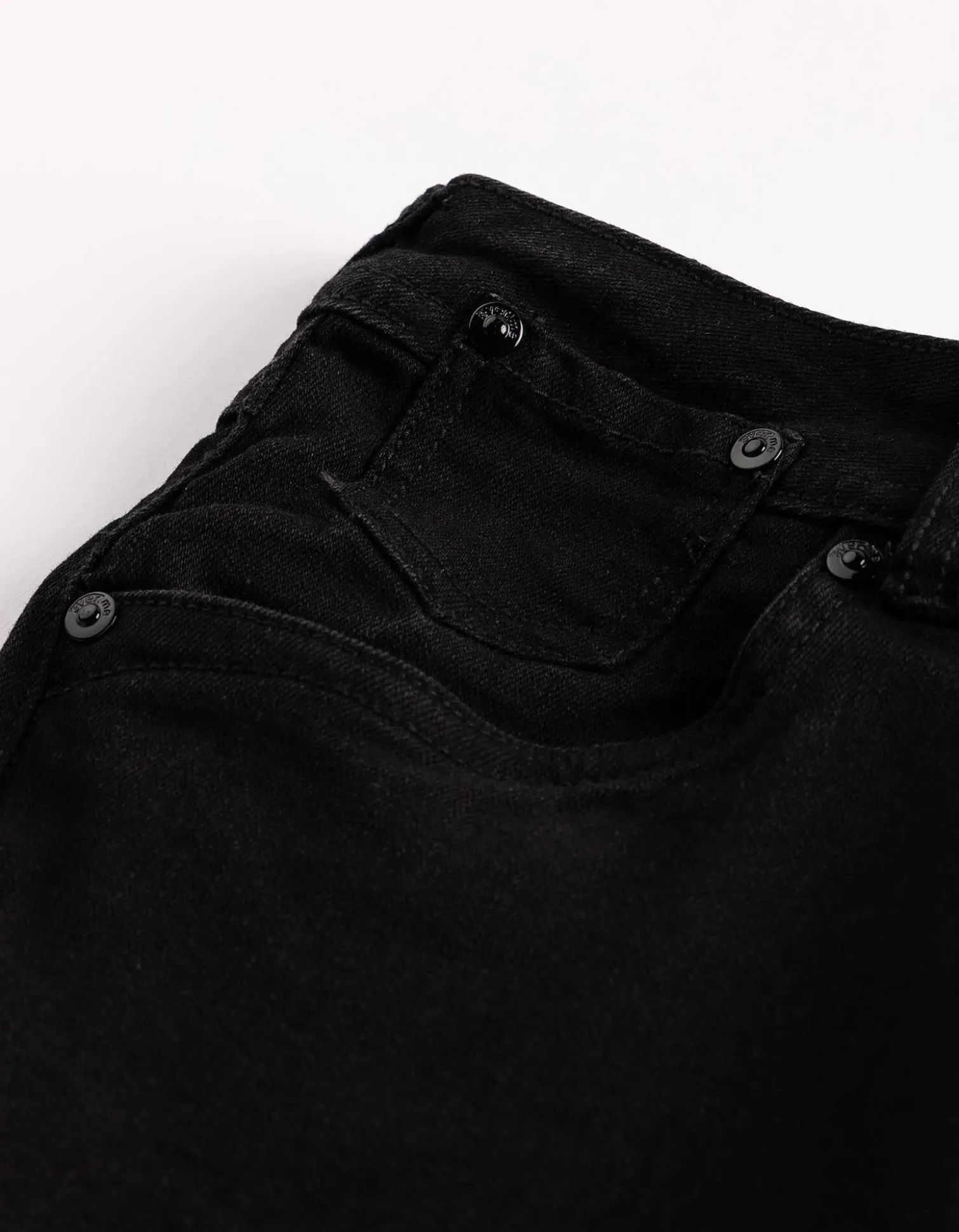 Basic Jeans - Clean Wash - schwarz