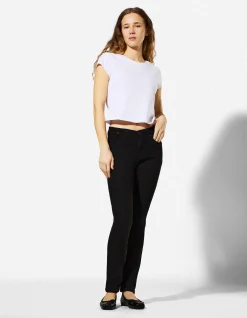 Basic Jeans - Clean Wash - schwarz