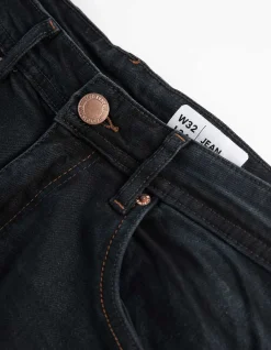 Basic Jeans - Straight Fit - dunkelblau