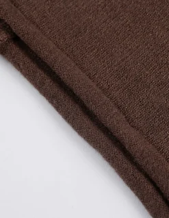 Beanie - einfarbig - braun