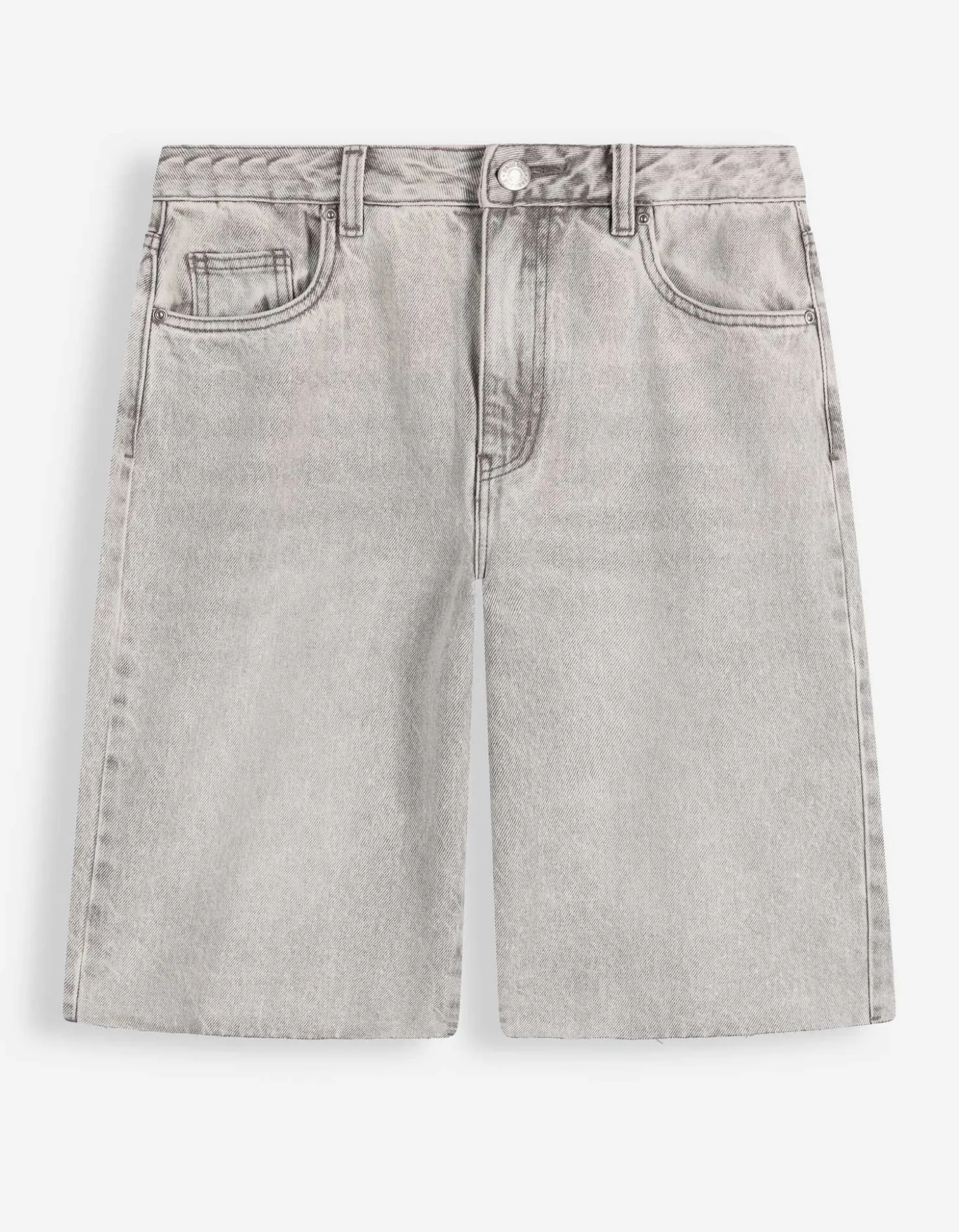 Bermuda - Relaxed Fit - grau