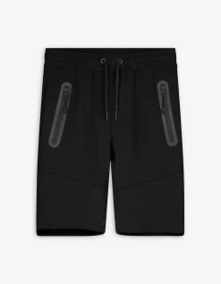 Bermuda - Relaxed Fit - schwarz