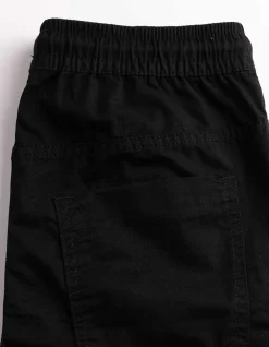 Bermuda - Twill - schwarz