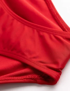 Bikinislip - einfarbig - rot