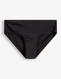 Bikinislip - einfarbig - schwarz