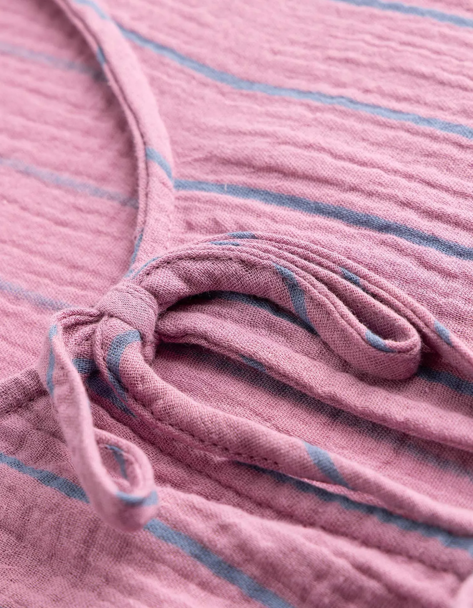 Bluse - Allover-Print - rosa