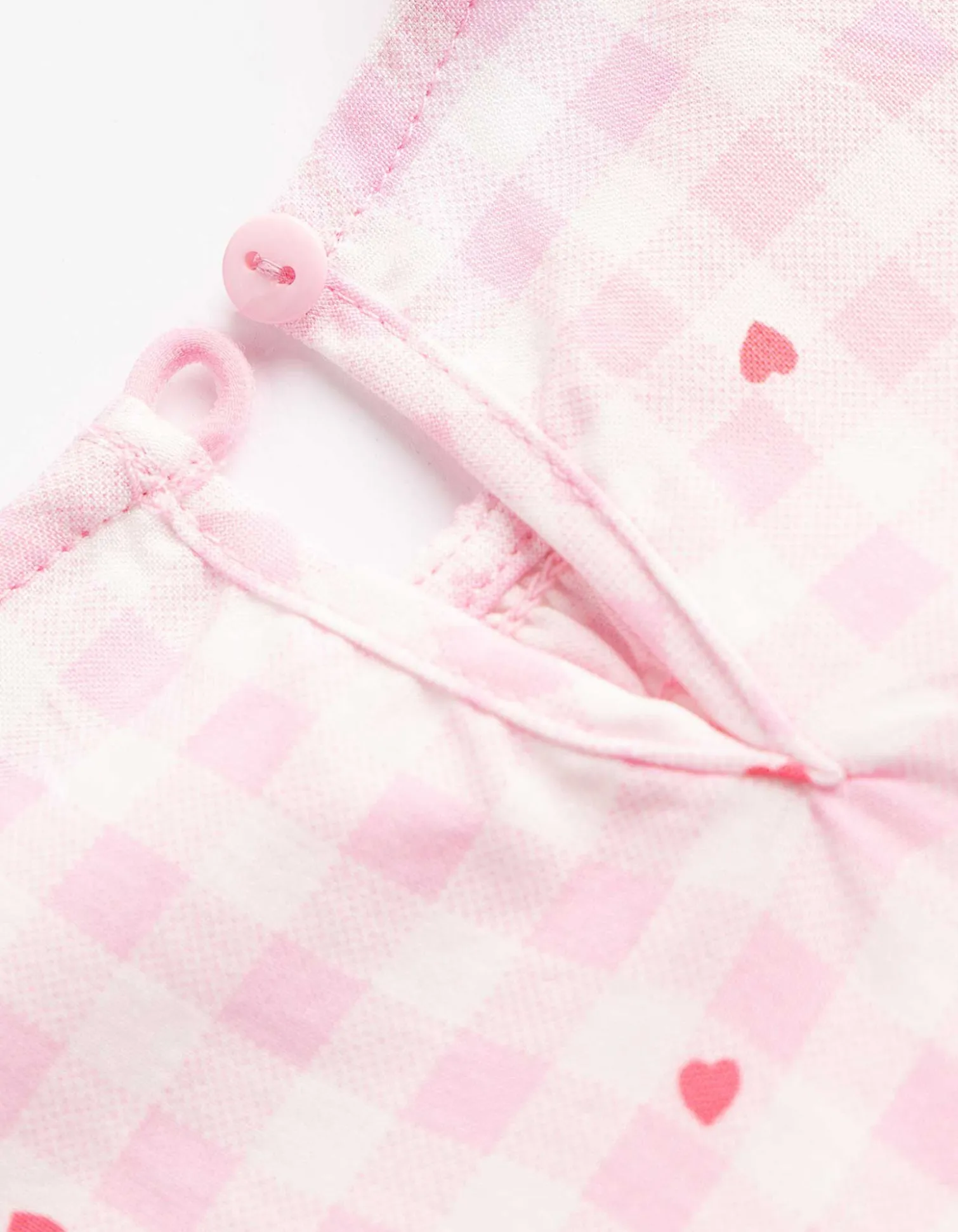 Bluse - Allover-Print - weiß