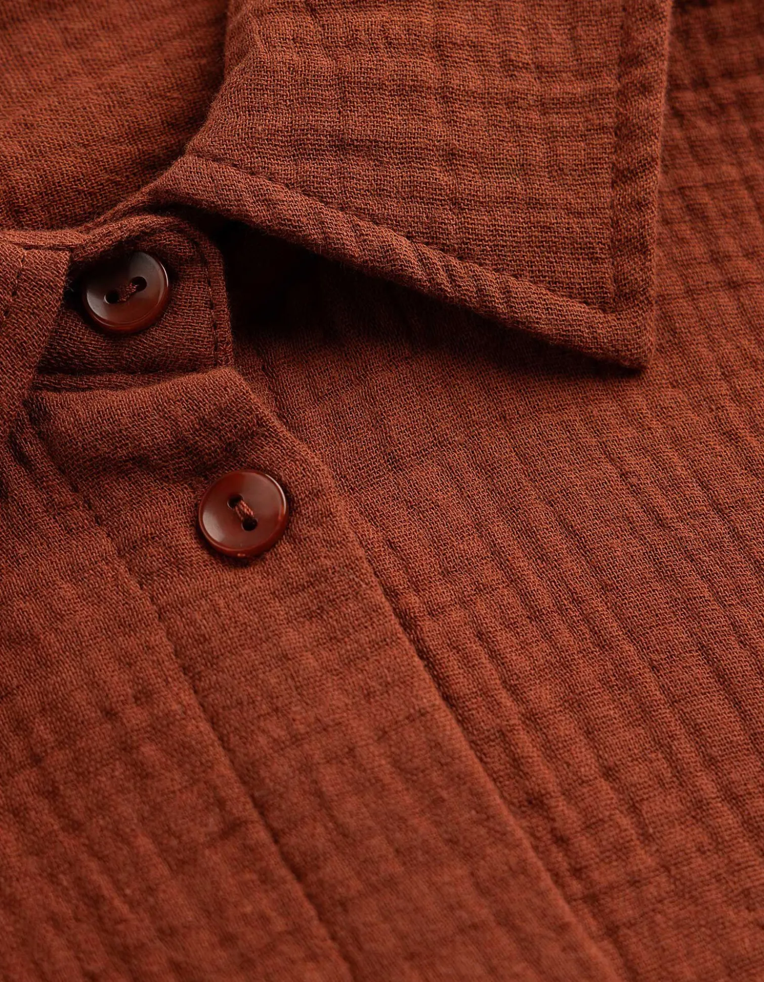 Bluse - Musselin - dunkelrot