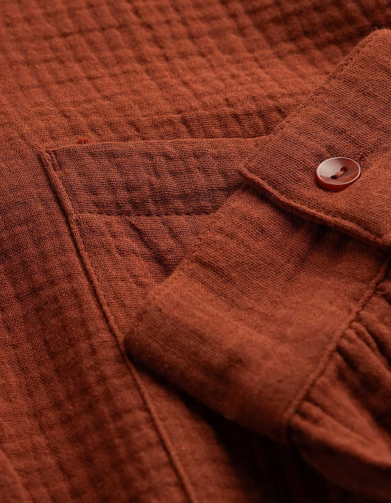 Bluse - Musselin - dunkelrot