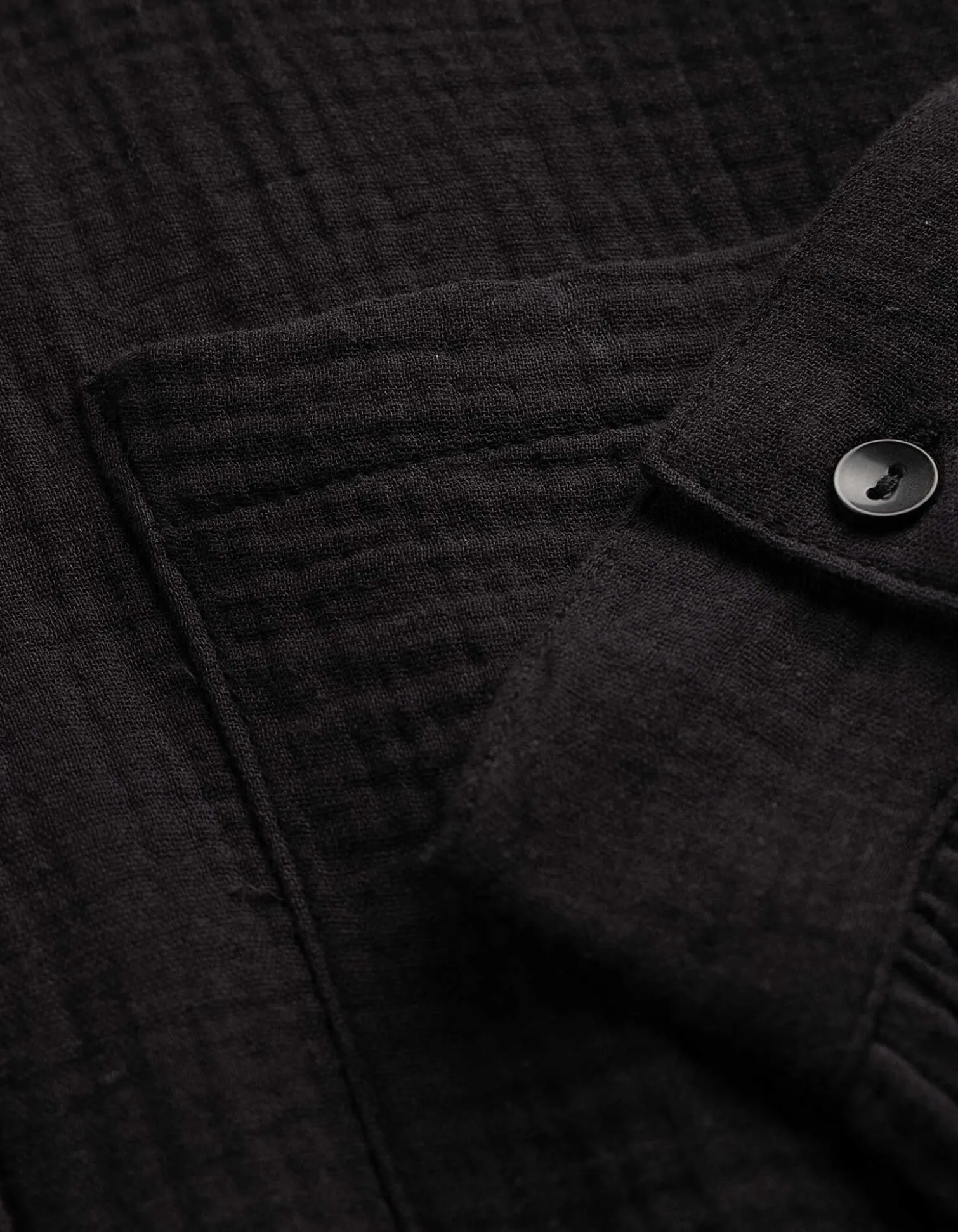 Bluse - Musselin - schwarz