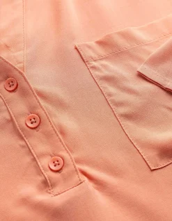Bluse - Viskose - orange