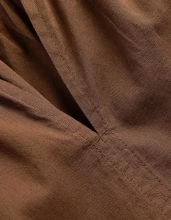 Blusenshirt - einfarbig - braun