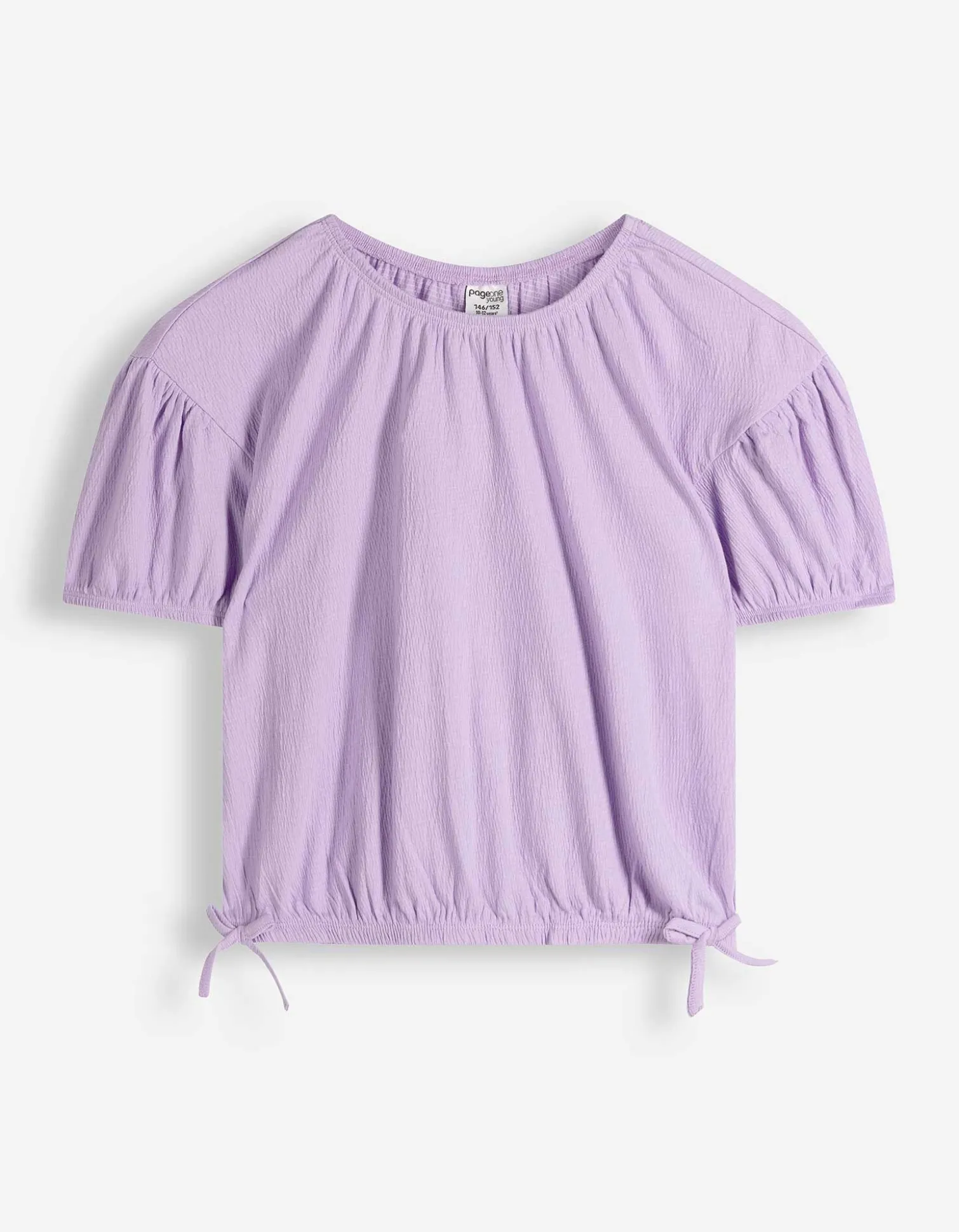 Blusenshirt - Jersey - lila