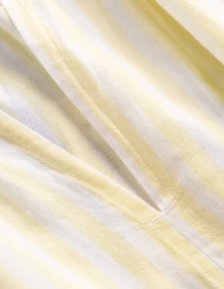 Blusenshirt - Streifen - hellgelb
