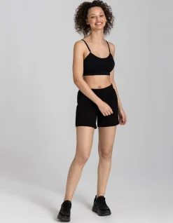 Bustier - überwiegend nahtlos - schwarz