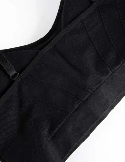 Bustier - überwiegend nahtlos - schwarz