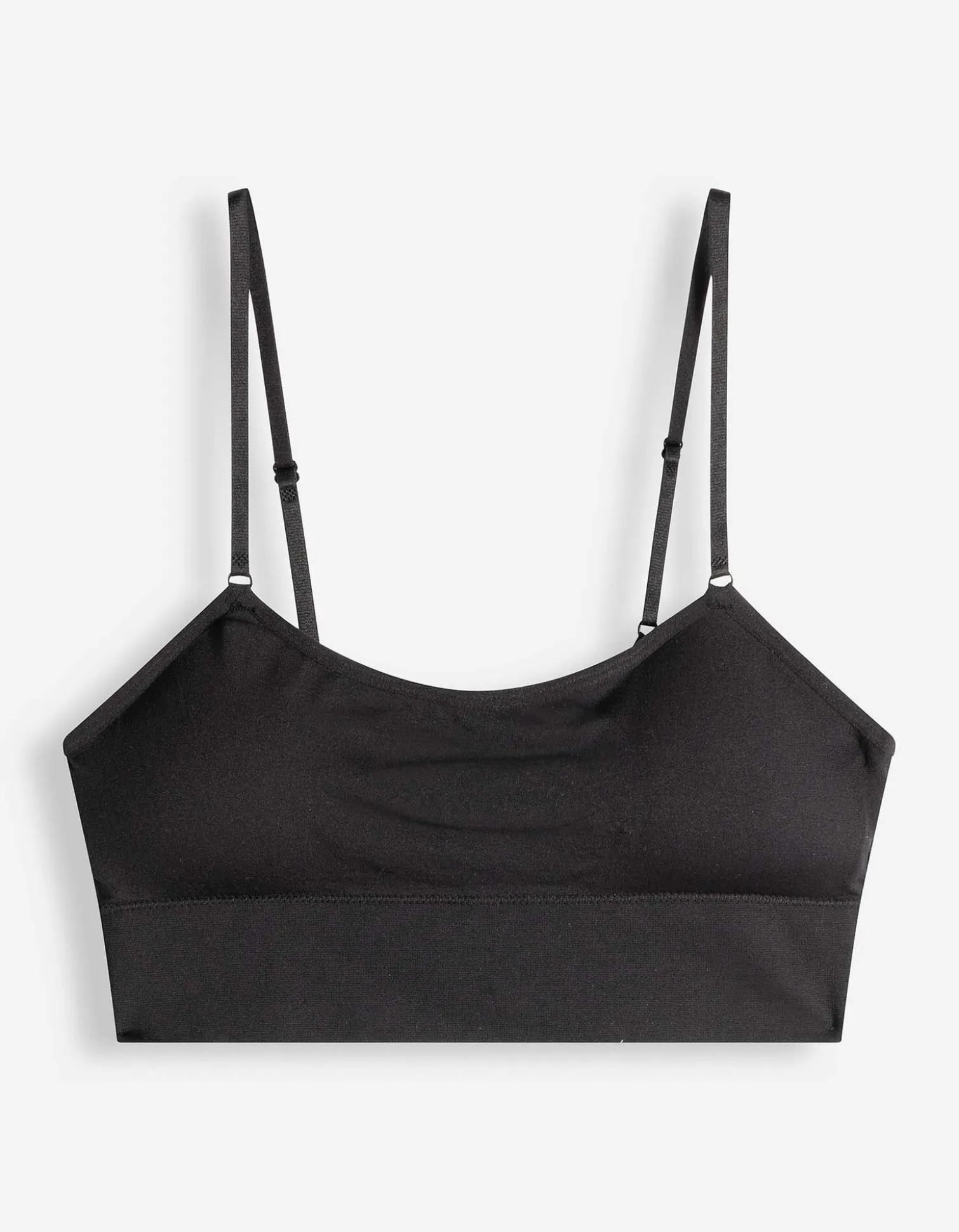 Bustier - überwiegend nahtlos - schwarz