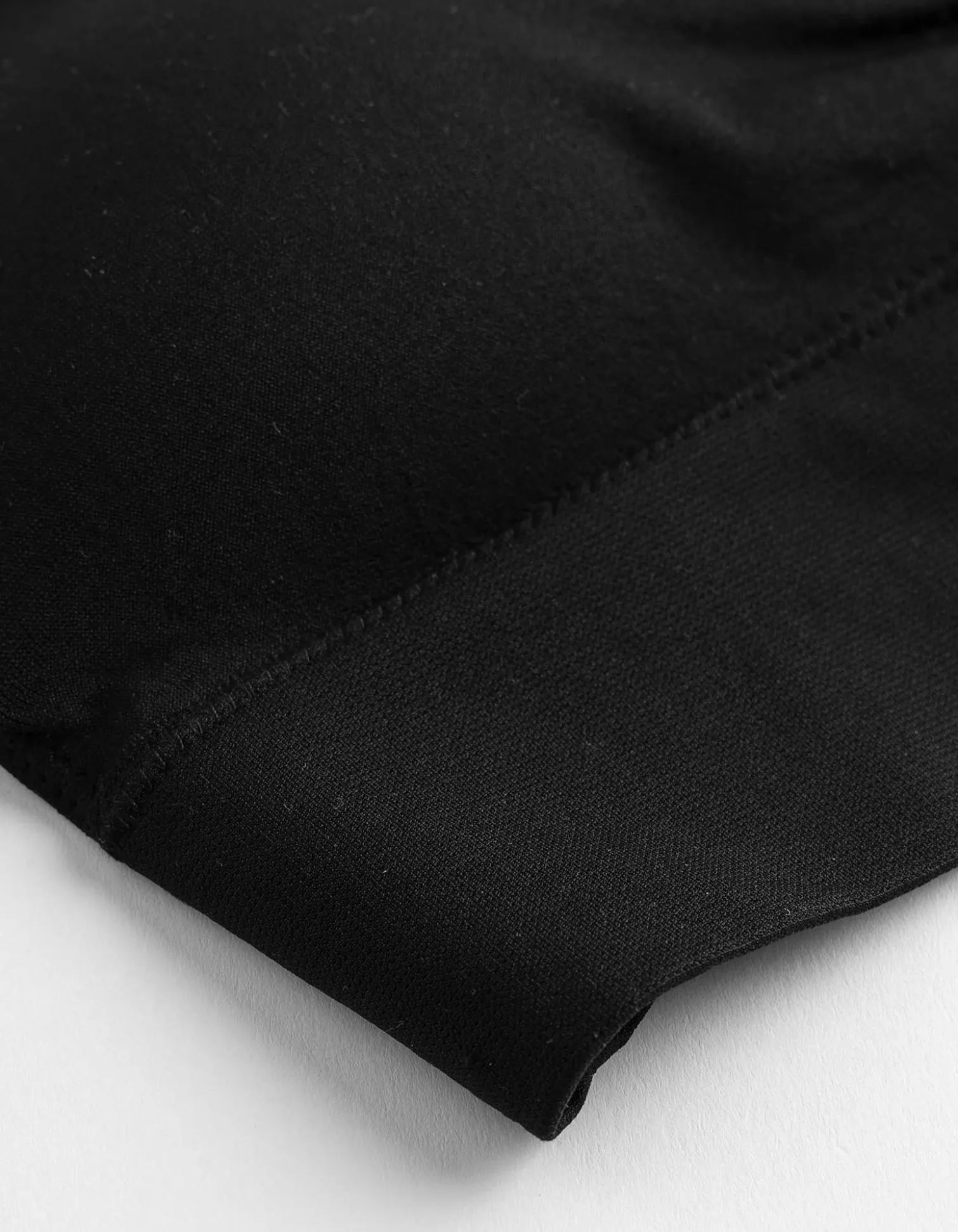 Bustier - überwiegend nahtlos - schwarz