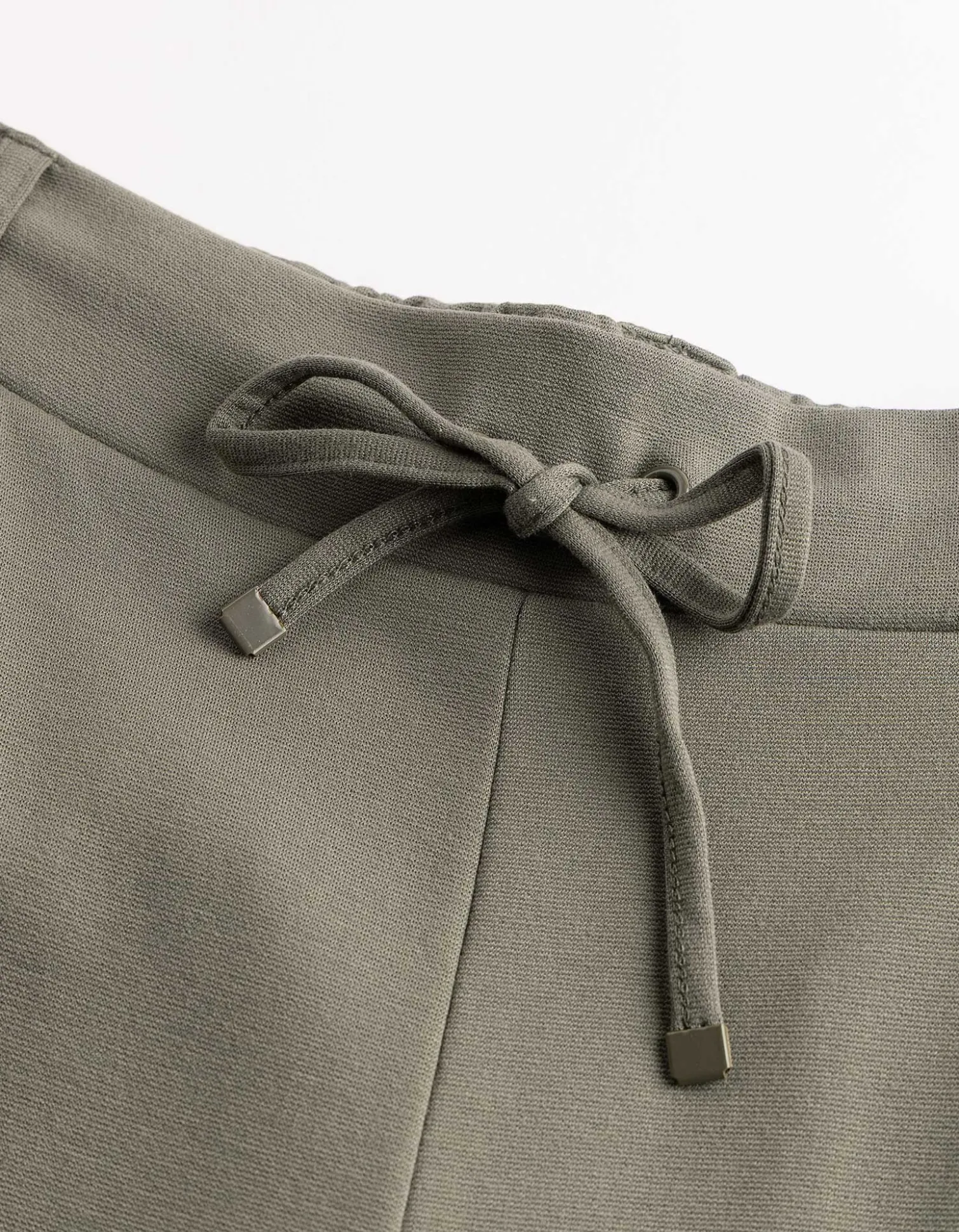 Caprihose - Skinny Fit - grün