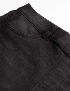 Caprihose - Skinny Fit - schwarz