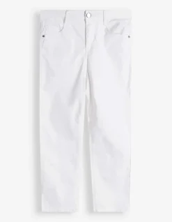 Caprihose - Twill - weiß