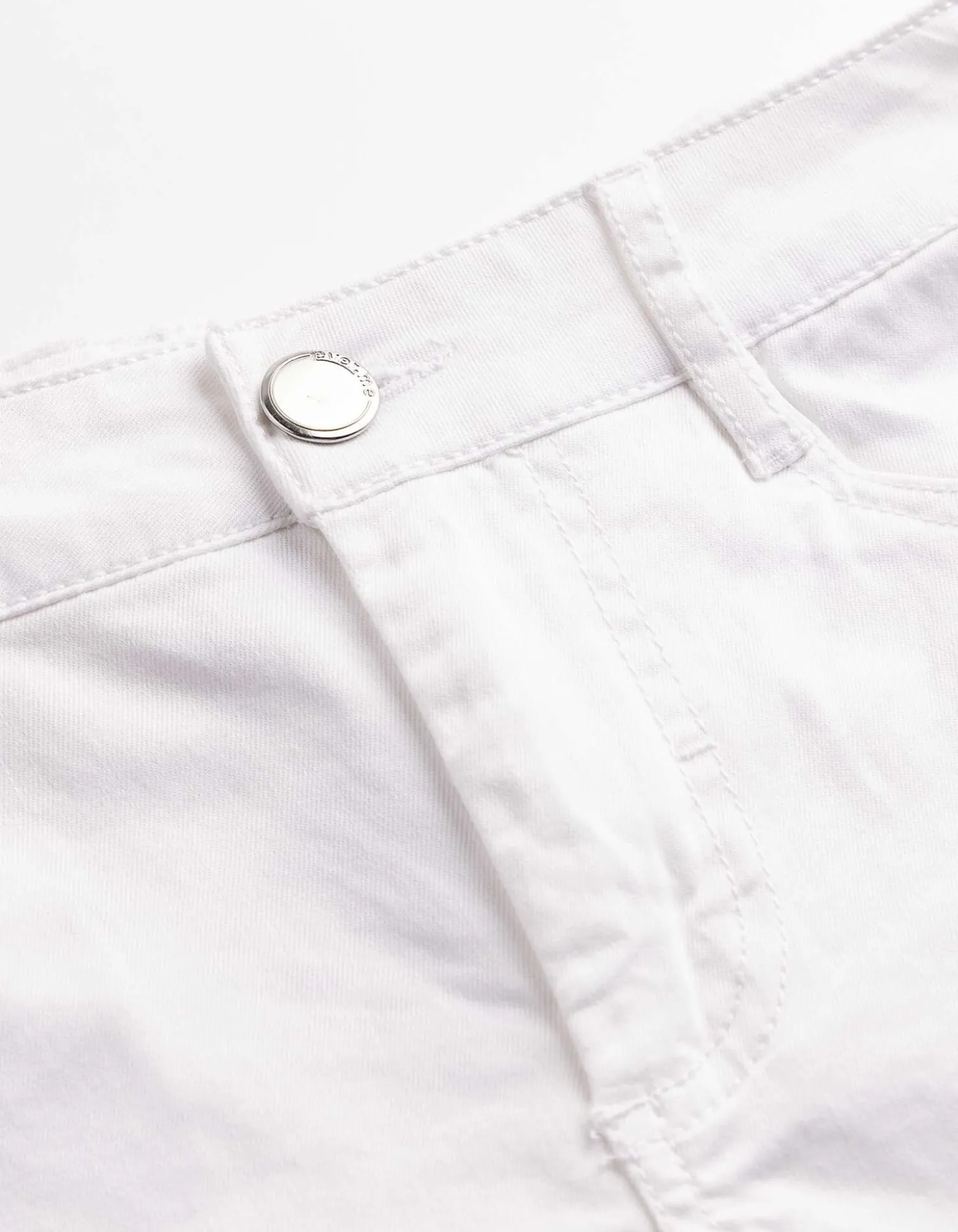 Caprihose - Twill - weiß