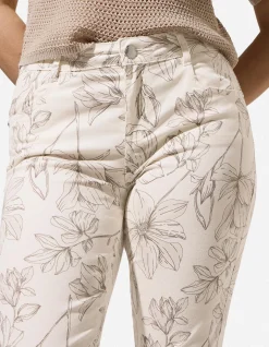 Caprihose - Twill - weiß