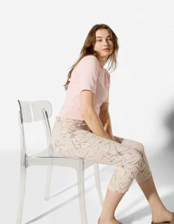 Caprihose - Twill - weiß