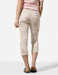 Caprihose - Twill - weiß