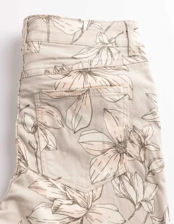 Caprihose - Twill - weiß
