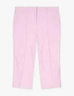 Caprihose - Viskose-Mix - rosa