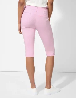 Caprihose - Viskose-Mix - rosa