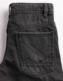Cargohose - Aufgesetze Taschen - schwarz