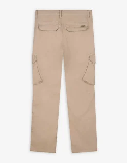 Cargohose - Cargotaschen - beige